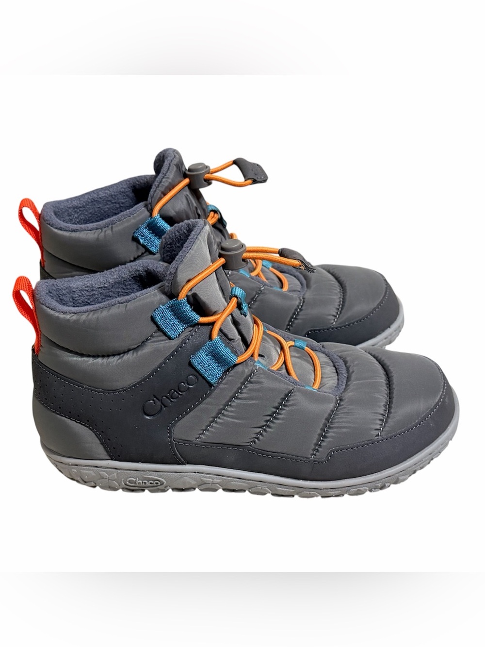Chaco Ramble Puff Lace ankle boots women’s size 6 gray